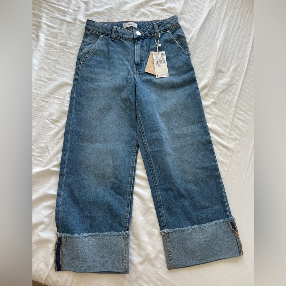 Mango Wide Leg Denim